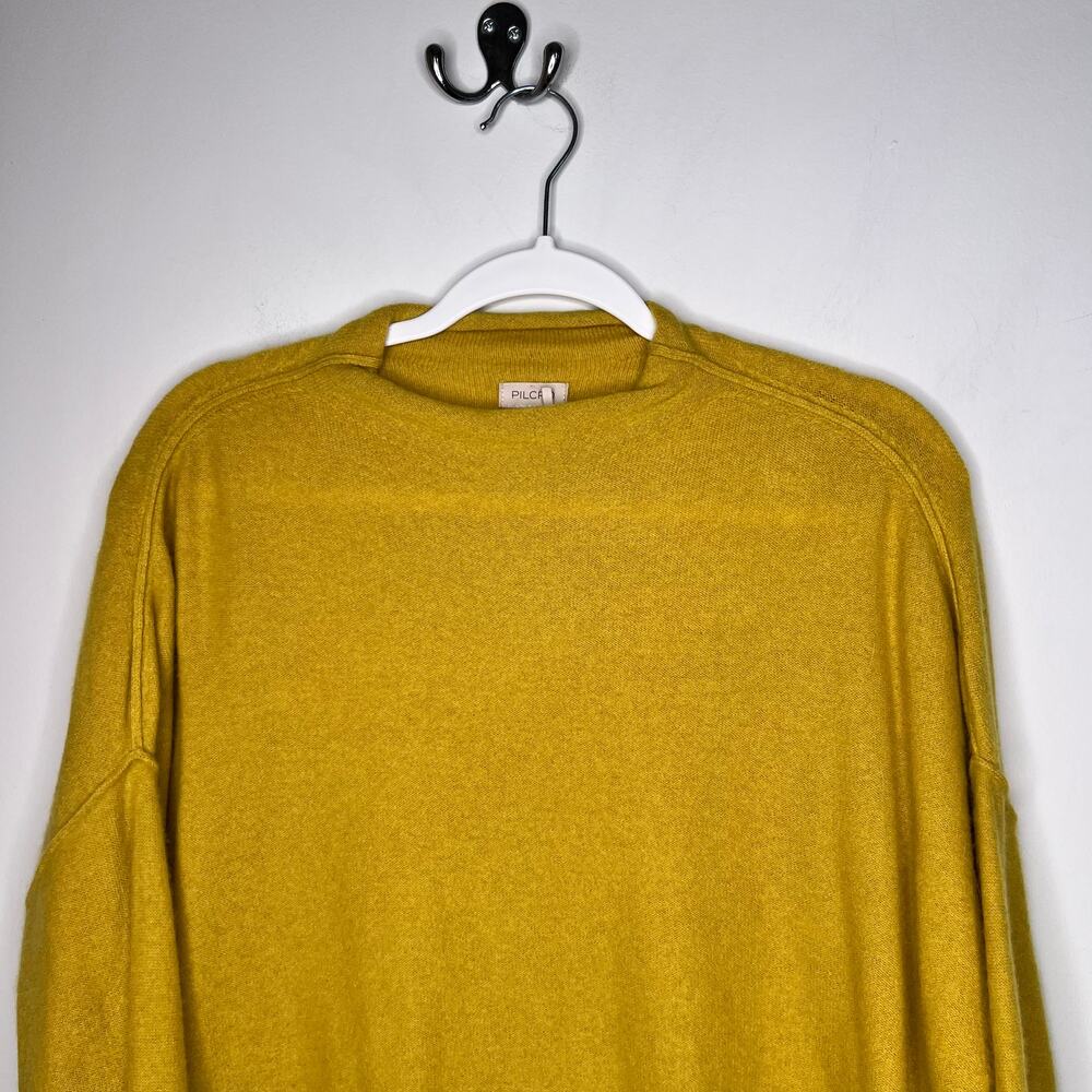 Pilcro Anthropologie Cashmere Mock Neck Sweater Size XL - Picture 4 of 7